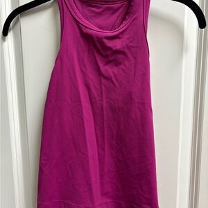 Lululemon Athletica Pink Sleeveless Tank Top with Smooth Finish